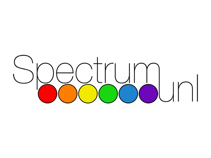Spectrum logo with six colorful circles in red, orange, yellow, green, blue, and purple.